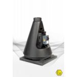 ATEX minősítésű tetőventilátor robbanásveszélyes terekhez