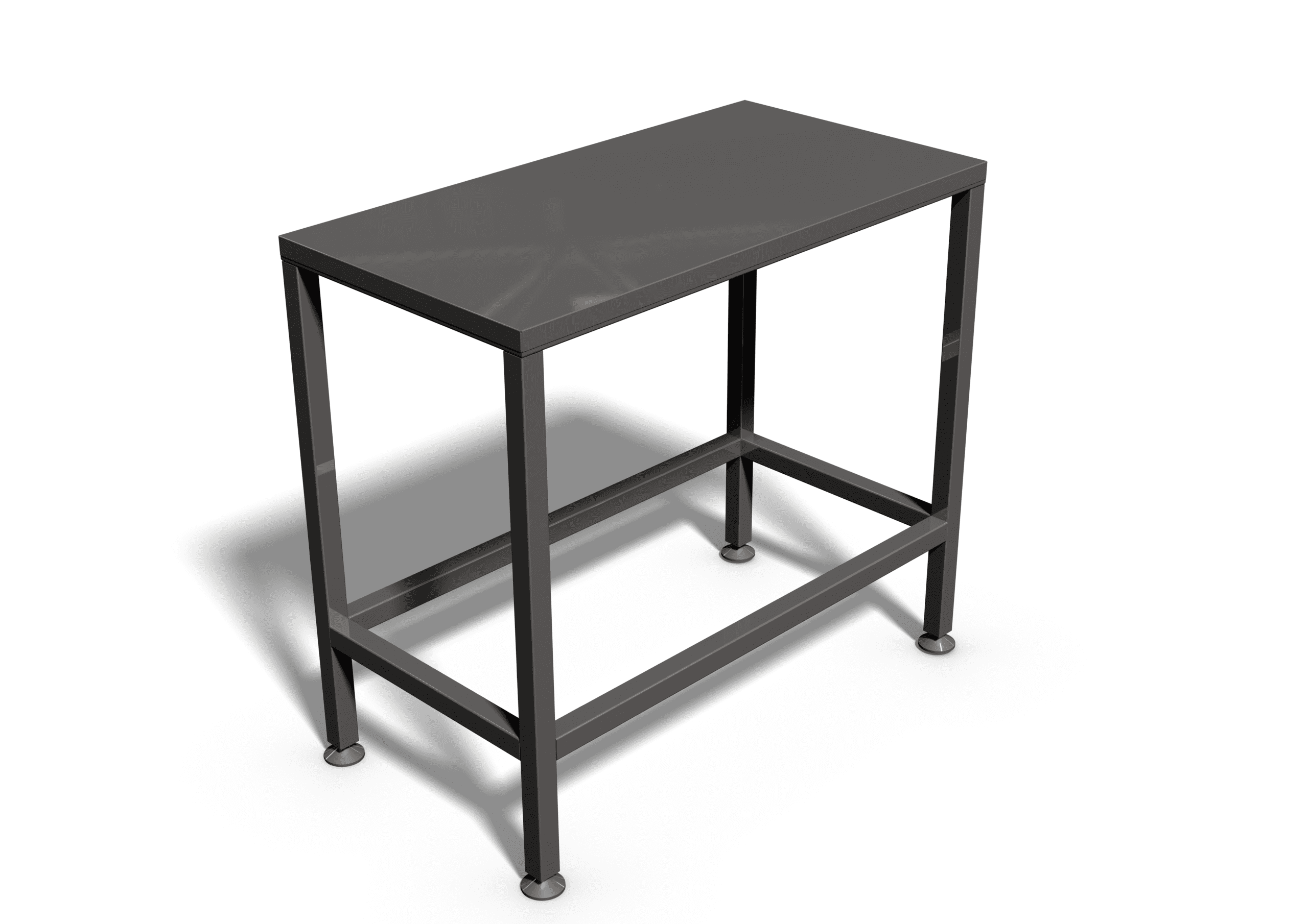 Telepített kötött lábú asztal 1 Telepített kötött lábú asztal